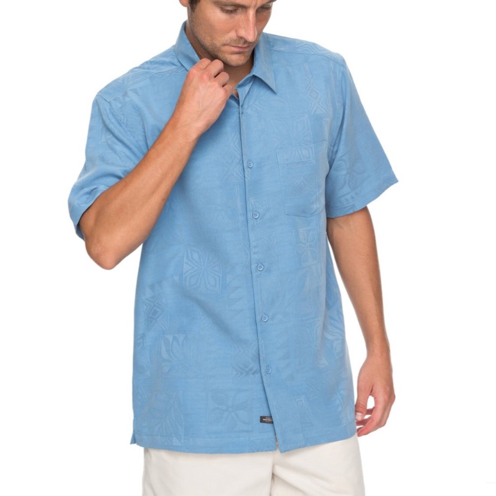 Quiksilver Waterman Malama bay Short Sleeve Shirt
